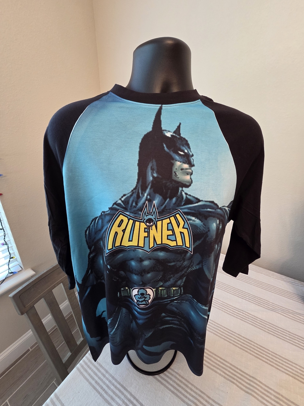 Rufnek Batman Graphic Raglan Shirt